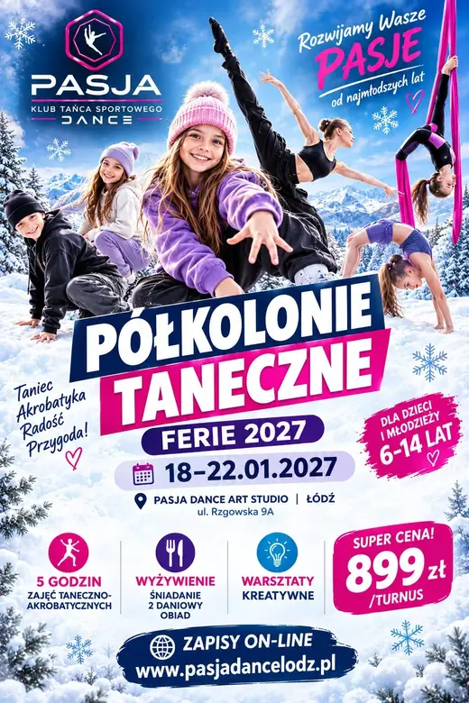Zimowe półkolonie taneczne 2027