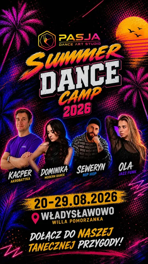 Summer Dance Camp 2026 — Władysławowo