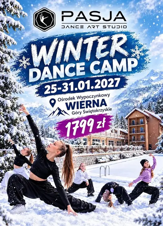 Winter Dance Camp 2027 — zima pełna pasji, tańca i energii